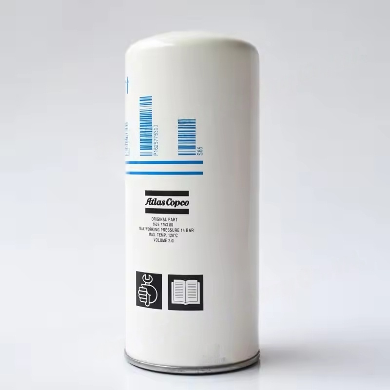 Original 1625775300 Atlas Copco Air Compressor GA18 Filtro de aceite