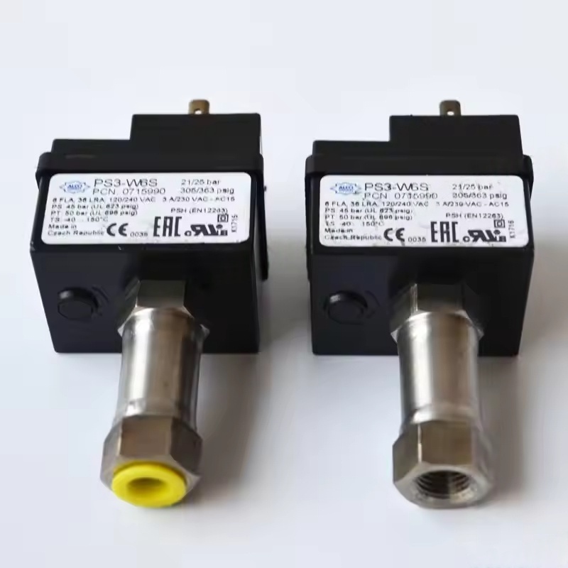 Interruptor de presión del compresor de aire Atlas Copco PS3 W6S 1624962200
