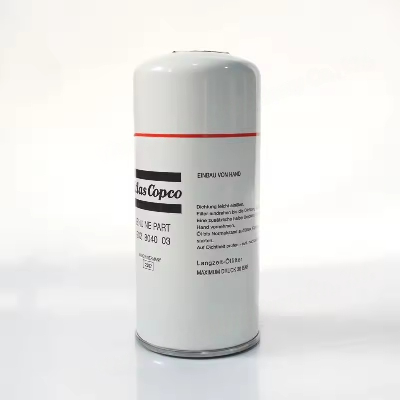 1202804003 Piezas de repuesto de filtro de aceite de compresor de aire Atlas Copco