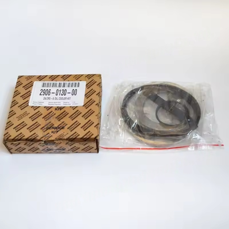 Atlas Copco Parts 2906013000 Kit de servicio ZA ZR5-6 Enfriador de aceite para compresor de aire de tornillo