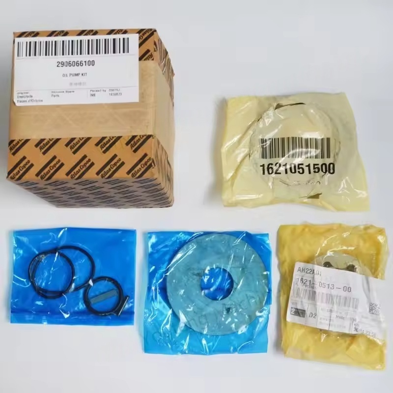 Atlas Copco ZR ZT 55-90 Metal Bomba de aceite Elemento de servicio Kit Parte 2906066100