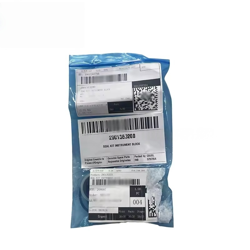 2901353200 Bloque de instrumentos de kit de sello para Atlas Copco Partes originales Compresor de aire Junta