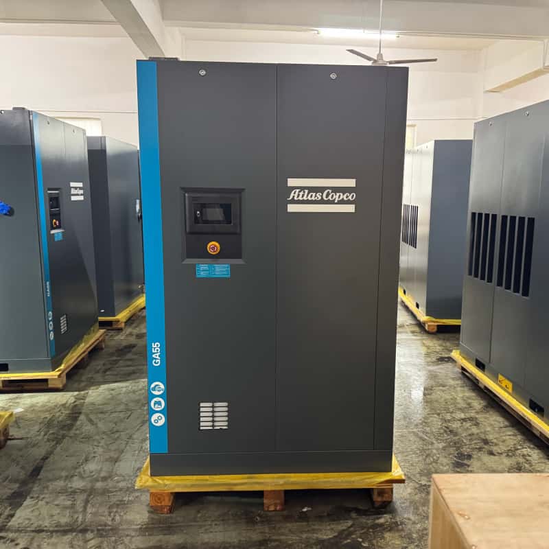 Compresores de aire de tornillo tarados Atlas Copco GA26 de 26 Kw