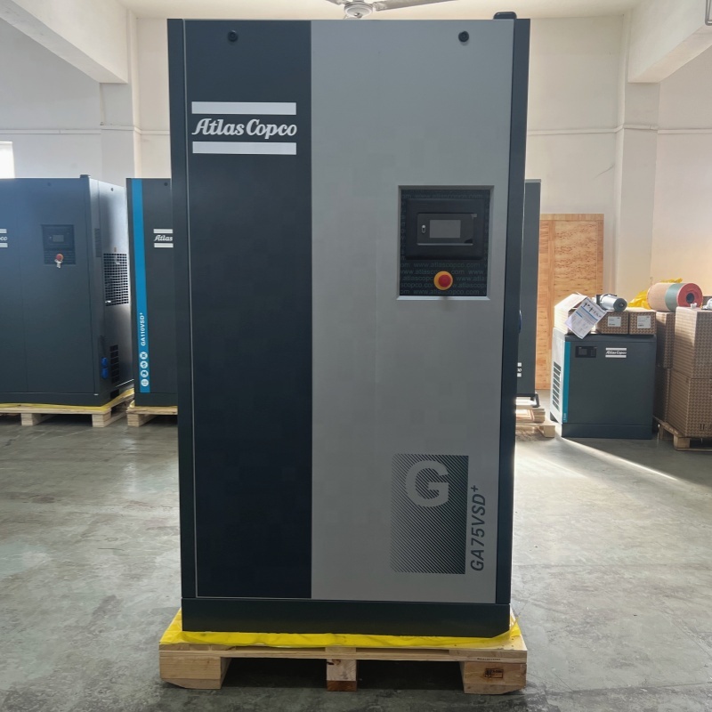 Compresores de aire con inyección de aceite Atlas Copco de 120 HP