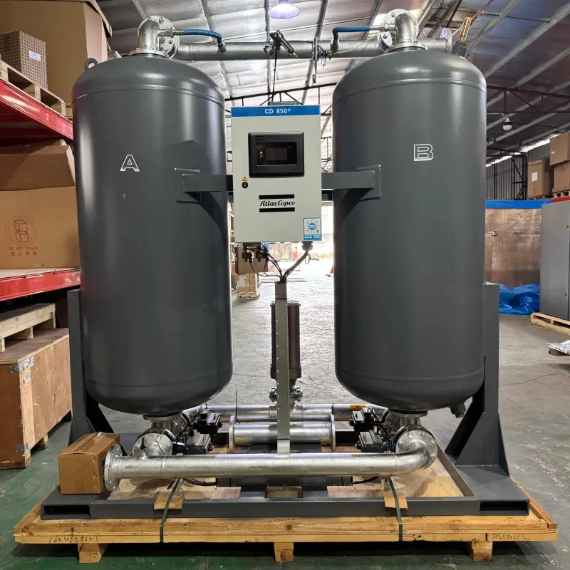 Secador de aire de adsorción desecante Atlas Copco CD850+ Secador de aire Atlas Copco genuino