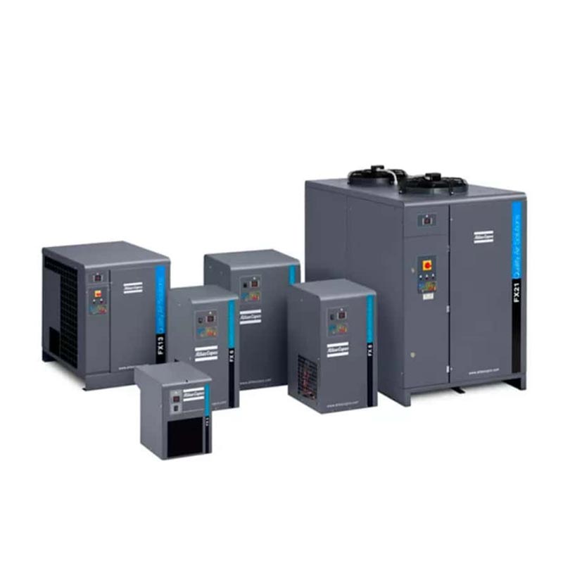 Secador de aire refrigerante Atlas Copco F285 17,1 M3 por minuto Secador de aire comprimido industrial auténtico 16Bar