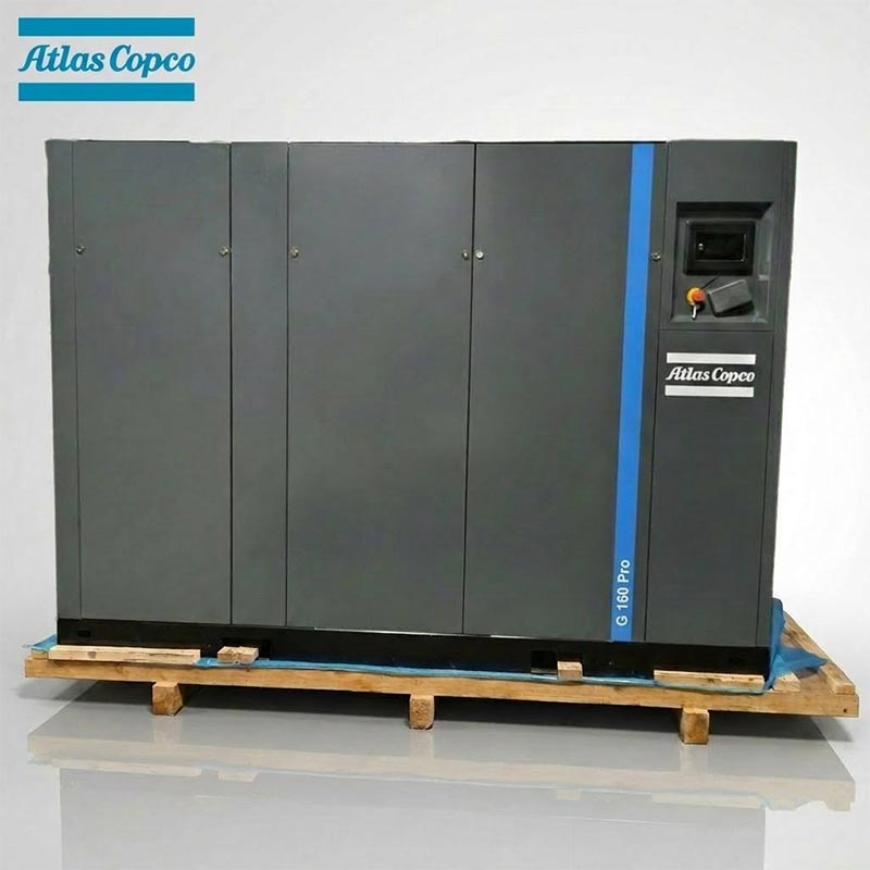 Compresor de aire de tornillo rotativo con inyección de aceite Atlas Copco GA160 Pro 160kW 215HP 7,5 10Bar 1543CFM