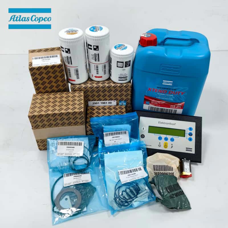 Piezas de repuesto Atlas Copco originales genuinas 2906074100 2906074300 2906080000 2906081400 2906080200 2906081500 Piezas de compresor