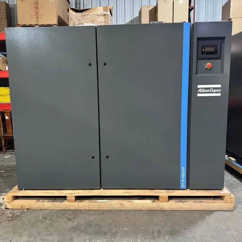 Atlas Copco ZT 37 VSD FF Compresor de tornillo sin aceite 37KW 50HP Secador Clase 0 Genuino