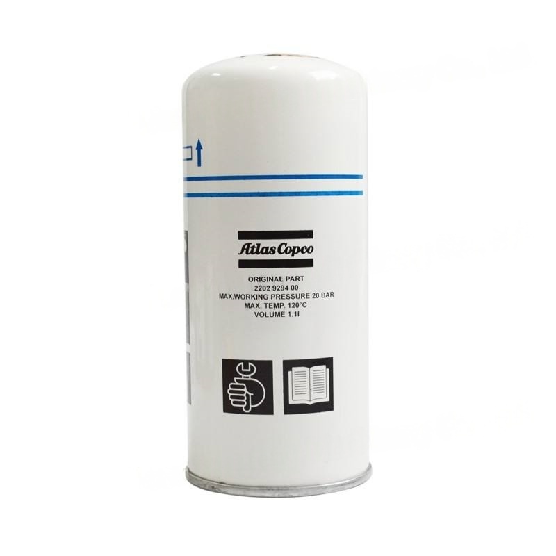 Compresor de aire Atlas Copco original 2202929400 Separador de aceite